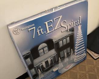 Westinghouse 7Ft. EZ Spiral Holiday lighted Tree