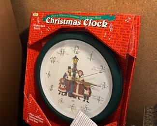 Christmas clock