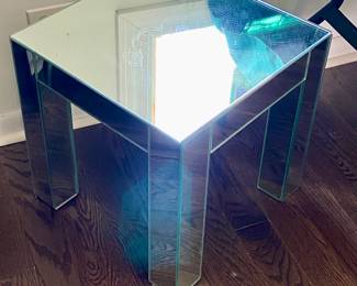 Chrome/Mirror Side table