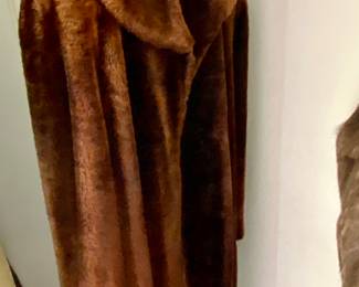 Ankle Length Faux Fur Coat