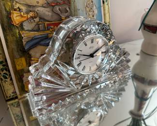 Mikasa Crystal clock