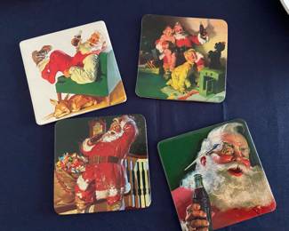 Coca cola Christmas Coasters