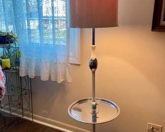 Vintage Floor Lamp in Chrome