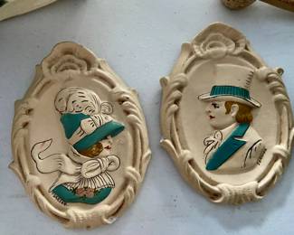 Vintage Victorian, Silhouettes, Wall Hangings