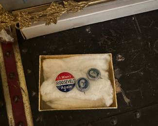 Vintage Roosevelt pins