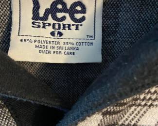 Chicago Bulls Polo, By Lee, Size Men's Large