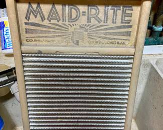 Maid-Rite Wash Board