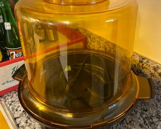 Retro popcorn maker, like new!