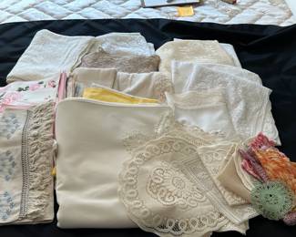 Tablecloths Crocheted Doilies 