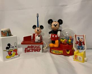 Vintage Disney Including Mickey Powered Toothbrush 