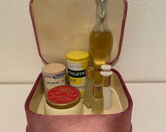 Avon Perfume, Rexall Drug Items Box