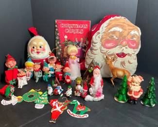 Christmas Pixie Elves Plus Humpty Dumpty Santa More