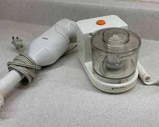 Black Decker Handy Chopper  Braun Immersion Blender