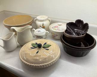 Assorted Ceramic Bowls More