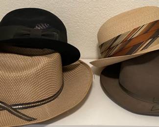 Mens Cowboy  Fedora Hats