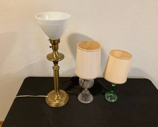 Three Table Lamps