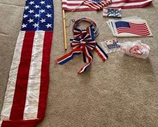 United States Flags Including 48 Star Flag