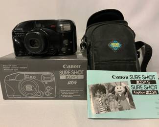 Canon Sure Shot Zooms SAF 35mm Film Camera