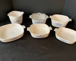 Cornflower Corning Ware Baking Dishes