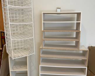 Closet Storage, Racks Shelves