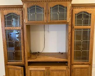 Threepiece Entertainment Display Unit