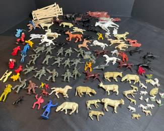 Plastic Army Men Western Figures