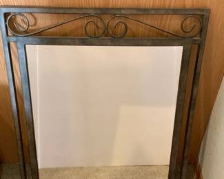 Metal Frame Mirror
