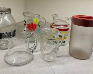 Glass Pitchers More