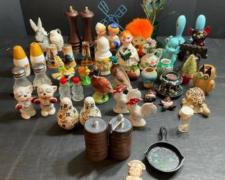 Salt Pepper Shakers Plus More