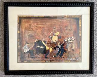 Coyote Blues Band, Signed Robert Shields