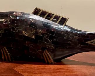 Vintage Maitland Smith Tessellated Fish