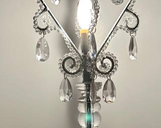 (2) Chandelier Table Lamps
