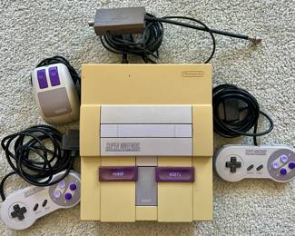 Super Nintendo Game System