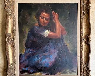 Oil on Canvas Portrait