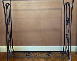 Iron Blanket Rack