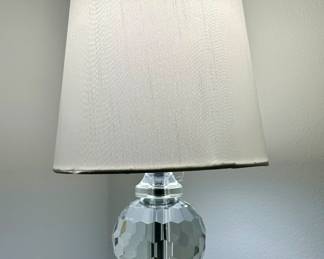 (2) Crystal Table Lamps