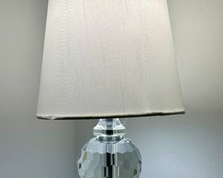 (2) Crystal Table Lamps