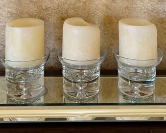 Mirrored Candle Centerpiece