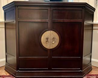 Asian Inspired Console Storage