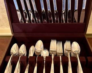 Holmes & Edwards Silverplate Silverware Set