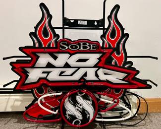 SoBe No Fear Neon Sign