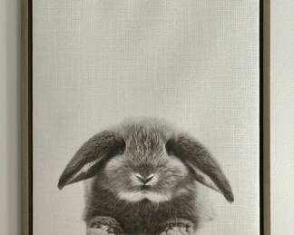 "Bunny" Stretched Canvas Print