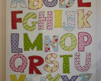 Colorful Alphabet Art