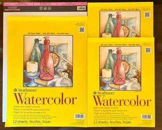 New Strathmore Watercolor Pads