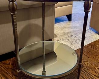 Mirrored Side Table