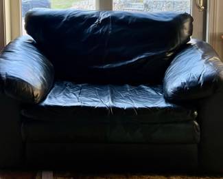 Leather Loveseat