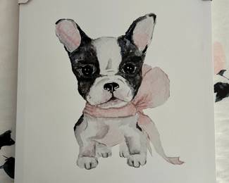 "Bulldog" Stretched Canvas Print