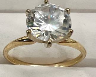 14K & CZ Ring