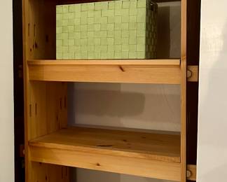 (2) Adjustable Shelving Units