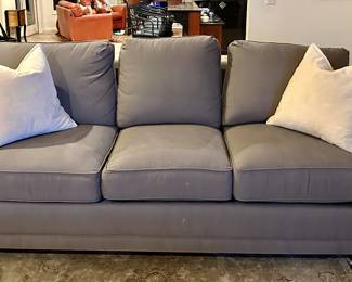 Taupe Upholstered Sofa